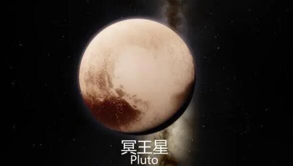 冥王星为什么被除名，不符合对于行星的界定(八大行星示意图)