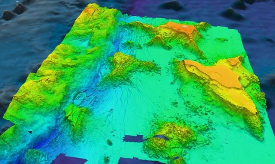 研究人员利用一艘配备了高科技回音测深仪的船只绘制世界最深处的3D“图”