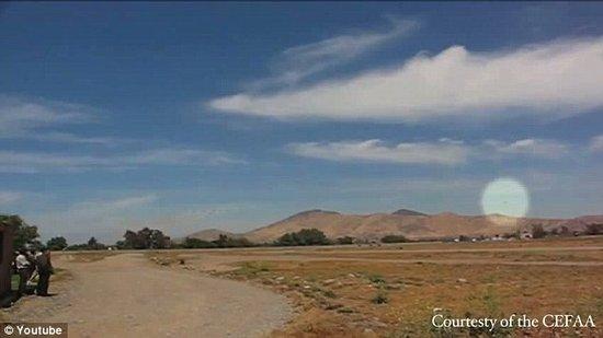 神秘UFO出现在智利空军基地 时速超4000英里(组图) 