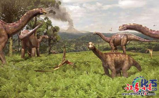 科学家制作3D恐龙图片重现恐龙世界