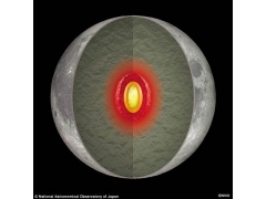 月球地核周围可能存在一个炙热的液态层