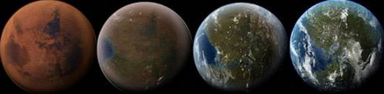 震惊全球十大骇人听闻论断：火星正逐渐地球化