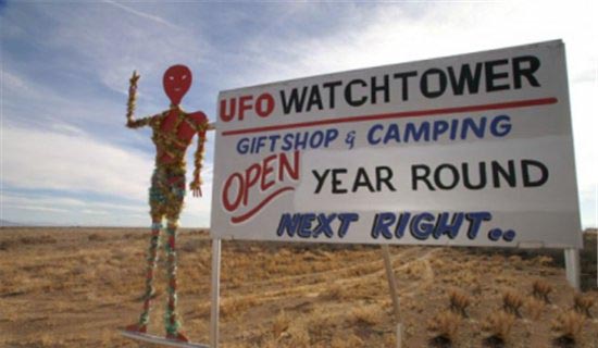 诧异！你肯定不知道的八个UFO基地