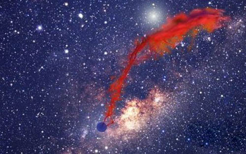 人类祖先可能看见过银河系黑洞