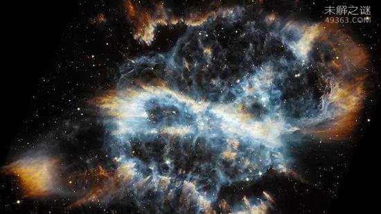 行星状星云NGC 5189。图片来源：NASA