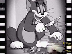 猫和老鼠1945恐怖事件，汤姆残化身恶魔杀害