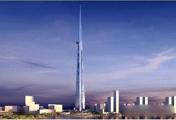 沙特王国塔，建成将为世界第一高楼(高1000米预计明年完工)