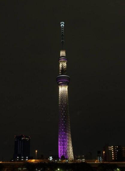 世界第一高塔，日本晴空塔高634米(世界第三高建筑物)