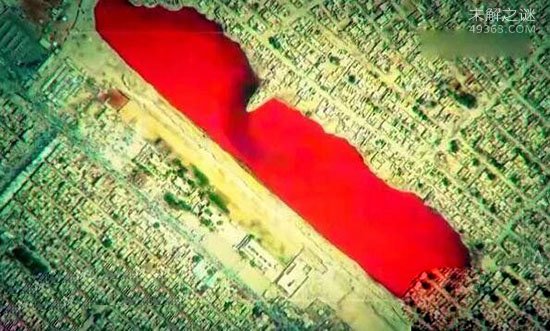 伊拉克血湖颜色十分骇人还有一股令人作呕的血腥味(2007年消失)