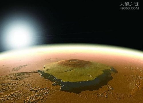 火星上的火山为什么比地球上的高那么多?