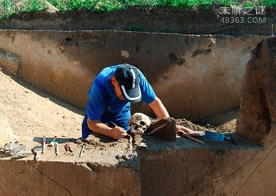 外国十大考古发现 德国出土青铜时代骸骨