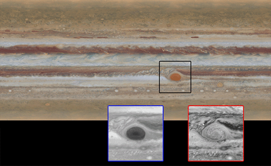科学家观测到罕见木星大红斑爆发现象